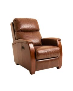 Miklos 35.8 '' Wide Leather Match Power Lift Assist Standard Recliner