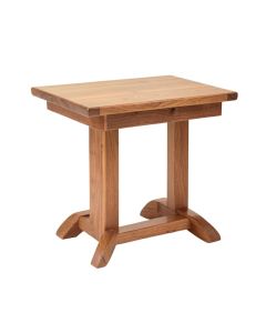 Harrigan Solid Wood End Table (synthetic illustration; no displayed measurements)