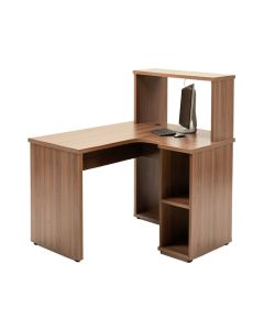 Bestier Computer Desk With Storage Shelves Under Desk (synthetic illustration; no displayed measurements)