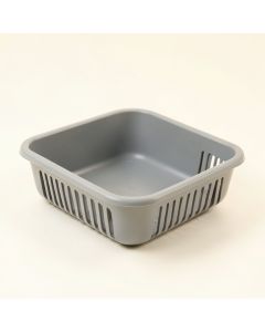 Hazel Fold Empty Under-Desk Cable Tray - Gray (synthetic illustration; no displayed measurements)