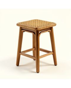 Clermont Rattan Counter & Bar Stool (synthetic illustration; no displayed measurements)