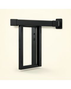 Heavy Duty Sturdy Sliding Standard Single Barn Door Hardware Kit (synthetic illustration; no displayed measurements)