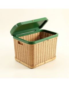 Cedar Crossing Laundry Hamper - Green (synthetic illustration; no displayed measurements)
