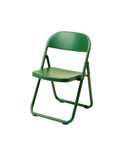 Oak Canyon Folding Outdoor Chair - Green (synthetic illustration; no displayed measurements)