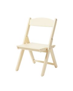 Moss Brook Folding Outdoor Chair - Cream (synthetic illustration; no displayed measurements)