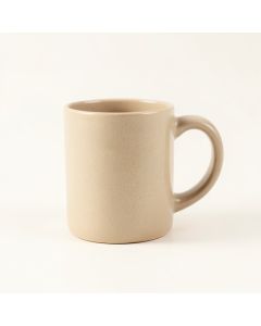 Ash Crest Ceramic Mug - Beige (synthetic illustration; no displayed measurements)