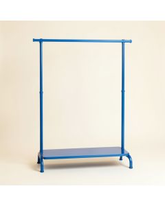 Clay Bridge Empty Garment Rack - Blue (synthetic illustration; no displayed measurements)