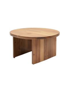 Rea Solid Wood Drum Coffee Table