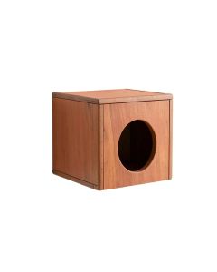 Fern Dell Wall-Mounted Cat Perch - Terracotta (synthetic illustration; no displayed measurements)