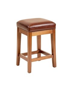 Davidson Solid Wood 27 '' Counter Stool (synthetic illustration; no displayed measurements)