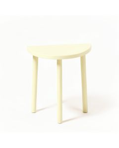 Holly Bend Compact Balcony Table - Cream (synthetic illustration; no displayed measurements)