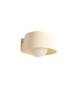 Briar Bridge Wall Sconce Mounted On A Plain Wall - Ivory (synthetic illustration; no displayed measurements)