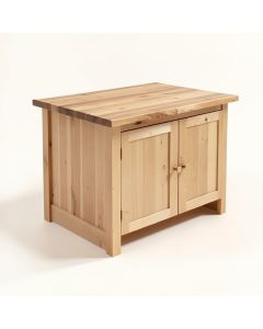 Uli Kitchen Island With Butcher Block Top (synthetic illustration; no displayed measurements)