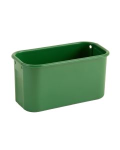 Vale Crossing Empty Railing Planter With Integral Brackets - Green (synthetic illustration; no displayed measurements)