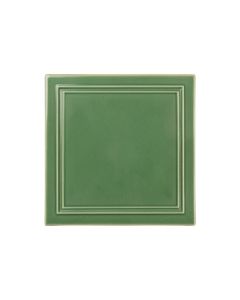 Hill Branch Uninstalled Square Decorative Tile - Green
