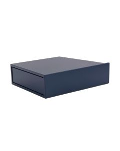 Field Edge Desktop Monitor Riser - Navy (synthetic illustration; no displayed measurements)