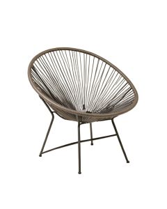 Palmer 29.5 '' Wide Polyester Papasan Chair