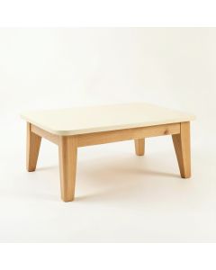 Reed Dale Coffee Table - Cream (synthetic illustration; no displayed measurements)