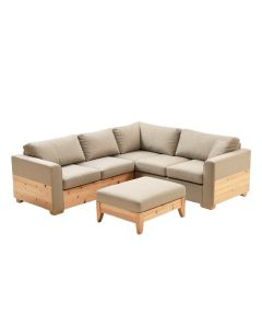 Ketillogh 120 '' Wide Reversible Modular Corner Sectional With Ottoman (synthetic illustration; no displayed measurements)