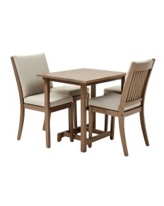 Talt 3 Piece Bar Height Dining Set With Cushions