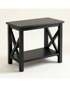 Dune Branch Side Table - Black (synthetic illustration; no displayed measurements)