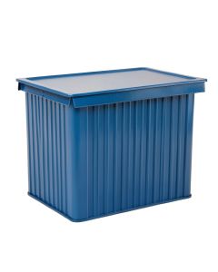 Bay Bluff Closed Outdoor Storage Box - Blue