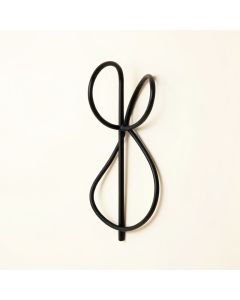 Black Gold Wall Décor (synthetic illustration; no displayed measurements)