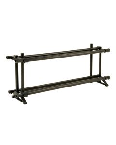 2 Piece Baseball Bat Rack And Ball Storage Rack