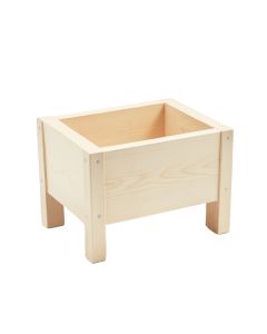 Holly Brook Empty Raised Planter - Ivory (synthetic illustration; no displayed measurements)
