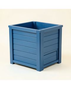 Fern Branch Closed Garden Compost Bin - Blue (synthetic illustration; no displayed measurements)