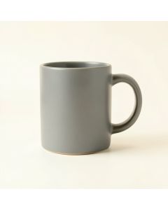 Rowan Bend Ceramic Mug - Gray (synthetic illustration; no displayed measurements)