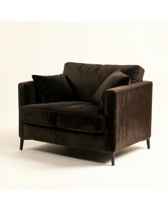 Ingham 57 '' Tuxedo Arm Loveseat (synthetic illustration; no displayed measurements)