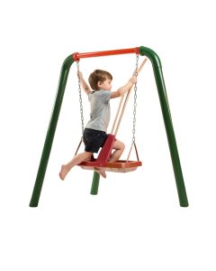 Child Climbing And Rocking Hors Swing Set