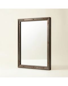 Noha Wall Mirror Industrial Accent Mirror (synthetic illustration; no displayed measurements)