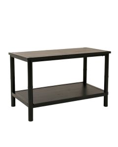 Willow Dale Empty Workshop Workbench - Black (synthetic illustration; no displayed measurements)