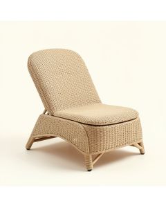 Reed Crossing Outdoor Lounge Chair - Beige (synthetic illustration; no displayed measurements)