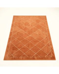 Harbor Branch Rectangular Area Rug - Terracotta (synthetic illustration; no displayed measurements)