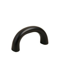 Olive Bend Cabinet Handle Without Packaging - Black (synthetic illustration; no displayed measurements)