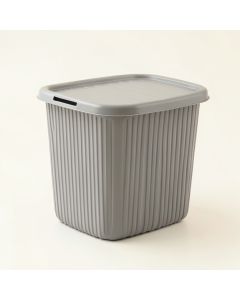 Dune Bluff Laundry Hamper - Gray (synthetic illustration; no displayed measurements)