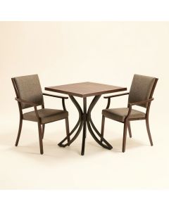 Tadwick Square 2 - Person 31.3 '' Long Bistro Set (synthetic illustration; no displayed measurements)