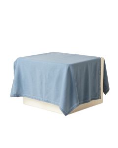 Alder Crest Flat Bed Sheet - Blue