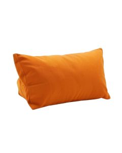 Amber Cotton Lumbar Pillow (synthetic illustration; no displayed measurements)