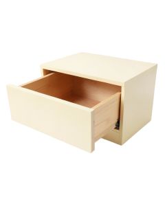 Wren Bend Under-Desk Drawer Unit - Cream (synthetic illustration; no displayed measurements)