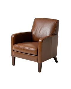 Moppe Leather Arm Chair