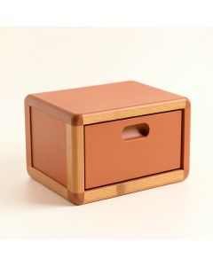 Maple Crossing Under-Desk Drawer Unit - Terracotta (synthetic illustration; no displayed measurements)