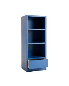 Brook Canyon Narrow Cubby Tower - Blue (synthetic illustration; no displayed measurements)