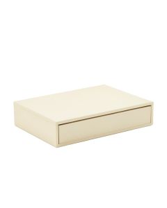 Bay Falls Desktop Monitor Riser - Cream