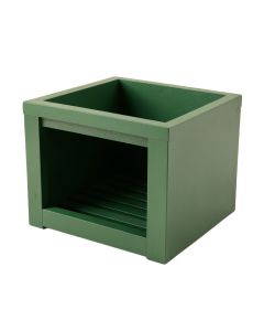 Glen Edge Empty Furniture-Style Litter Enclosure - Green (synthetic illustration; no displayed measurements)