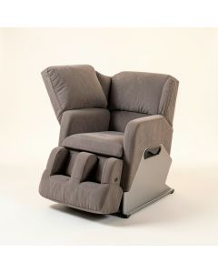 Power Reclining Heated Massage Chair (synthetic illustration; no displayed measurements)