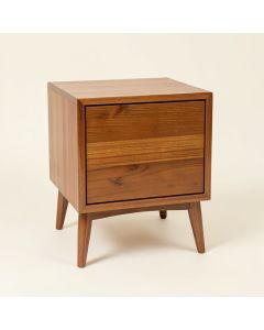 Chauvin Mid Century Modern 1 Drawer Nightstand (synthetic illustration; no displayed measurements)